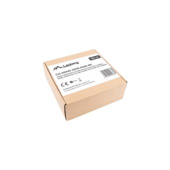 Lanberg Video Cable HDMI 2.0 (Active F.Optic) 4K 60Hz / 4K 144HZ Male - Male 40m Black, Silver CA-HDMI-20FB-0400-BK - Image 2