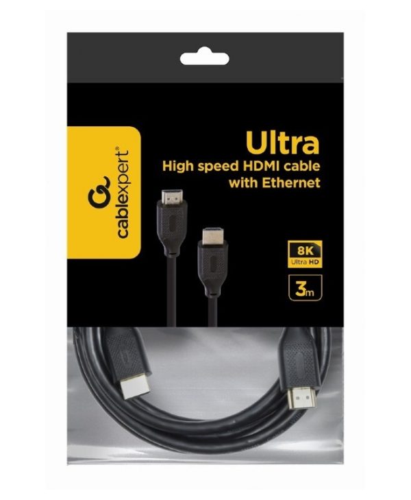 Cablexpert Video Cable HDMI 2.1  8K 60Hz Male - Male 3m Black CC-HDMI8K-3M
