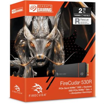 Seagate Firecuda 530R HS 2TB M.2 NVMe 2.0 2280 PCIe Gen4.0x4 ZP2000GM3A073
