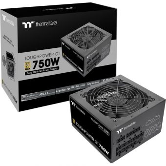 Thermaltake ToughPower GT 750W 12cm Fan Fully-Modular 80+ Gold Black PCIe 5.0 PS-TPT-0750FNFAGE-3