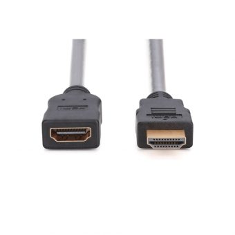 Digitus Video Cable HDMI to HDMI Male – Female 2m Black AK-330201-020-S - Image 2