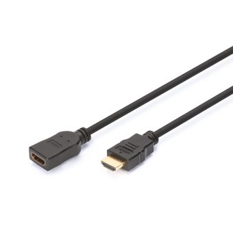 Digitus Video Cable HDMI to HDMI Male – Female 2m Black AK-330201-020-S