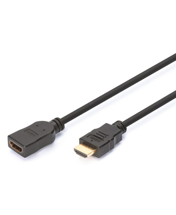 Digitus Video Cable HDMI to HDMI Male – Female 2m Black AK-330201-020-S
