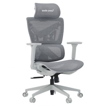 AndaSeat X-Air Mega XL Gaming Chair Mesh Fabric Grey AD-WY-01-GGF - Image 2