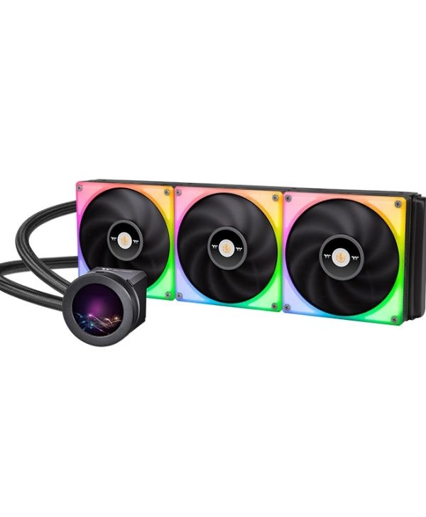 Thermaltake Toughliquid Ultra 420 RGB LCD AIO Liquid Cooler Black CL-W370-PL14SW-A