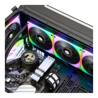 Thermaltake Toughliquid Ultra 420 RGB LCD AIO Liquid Cooler Black CL-W370-PL14SW-A - Image 5
