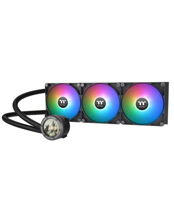 Thermaltake TH420 V2 Ultra LCD ARGB Sync AIO Liquid Cooler Black CL-W386-PL14SW-A