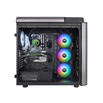 Thermaltake TH420 V2 Ultra LCD ARGB Sync AIO Liquid Cooler Black CL-W386-PL14SW-A - Image 5