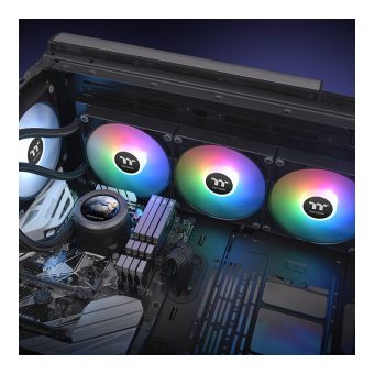 Thermaltake TH420 V2 Ultra LCD ARGB Sync AIO Liquid Cooler Black CL-W386-PL14SW-A - Image 6
