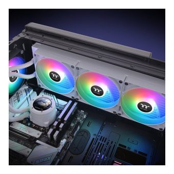 Thermaltake TH420 V2 Ultra LCD ARGB Sync Snow Edition AIO Liquid Cooler White CL-W407-PL14SW-A - Image 6