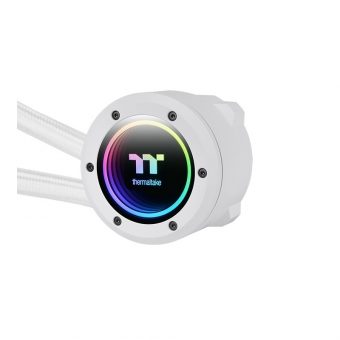 Thermaltake TH420 V2 ARGB Sync Snow Edition AIO Liquid Cooler White CL-W378-PL14SW-A - Image 2