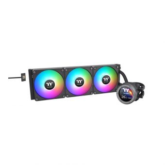 Thermaltake TH420 V2 Ultra EX LCD ARGB Sync AIO Liquid Cooler Black CL-W417-PL14SW-A