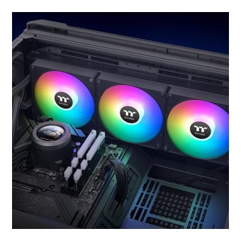 Thermaltake TH420 V2 Ultra EX LCD ARGB Sync AIO Liquid Cooler Black CL-W417-PL14SW-A - Image 6