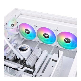 Thermaltake TH420 V2 Ultra EX LCD ARGB Sync Snow Edition AIO Liquid Cooler White CL-W428-PL14SW-A - Image 6