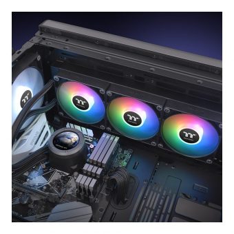 Thermaltake TH360 V2 Ultra LCD ARGB Sync AIO Liquid Cooler Black CL-W384-PL12SW-A - Image 6