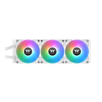 Thermaltake TH360 V2 Ultra LCD ARGB Sync Snow Edition AIO Liquid Cooler White CL-W405-PL12SW-A - Image 3
