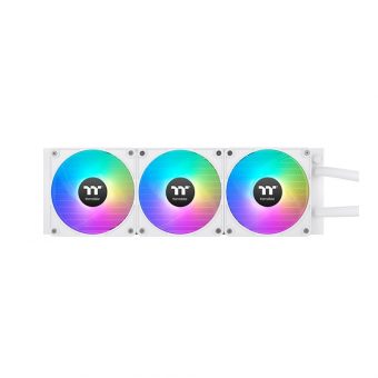 Thermaltake TH360 V2 Ultra EX LCD ARGB Sync Snow Edition AIO Liquid Cooler White CL-W426-PL12SW-A - Image 4