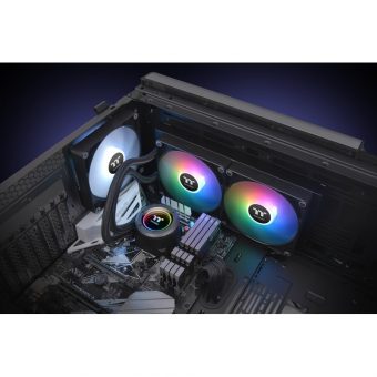 Thermaltake TH280 V2 ARGB Sync AIO Liquid Cooler Black CL-W375-PL14SW-A - Image 6