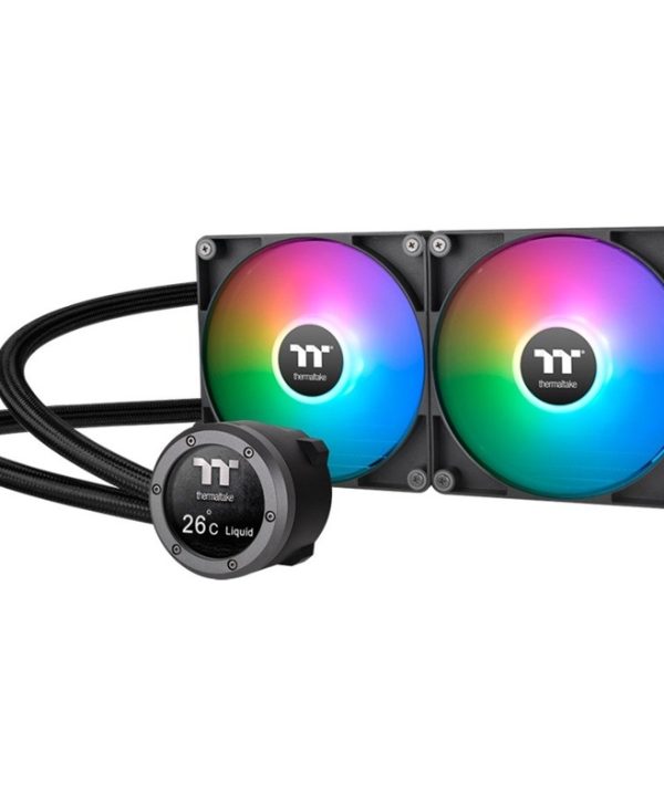 Thermaltake TH280 V2 Ultra LCD ARGB Sync AIO Liquid Cooler Black CL-W385-PL14SW-A