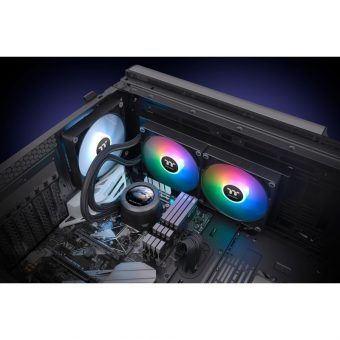 Thermaltake TH280 V2 Ultra LCD ARGB Sync AIO Liquid Cooler Black CL-W385-PL14SW-A - Image 7