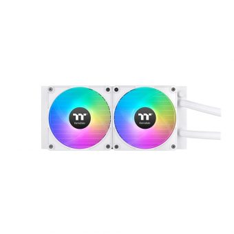 Thermaltake TH280 V2 Ultra EX LCD ARGB Sync Snow Edition AIO Liquid Cooler White CL-W427-PL14SW-A - Image 4