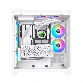 Thermaltake TH280 V2 Ultra EX LCD ARGB Sync Snow Edition AIO Liquid Cooler White CL-W427-PL14SW-A - Image 7