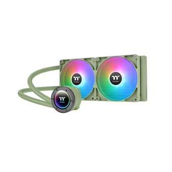 Thermaltake TH280 V2 ARGB Sync Matcha Edition AIO Liquid Cooler Green CL-W375-PL14MG-A