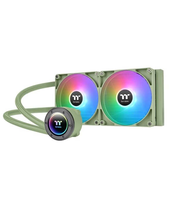 Thermaltake TH280 V2 ARGB Sync Matcha Edition AIO Liquid Cooler Green CL-W375-PL14MG-A