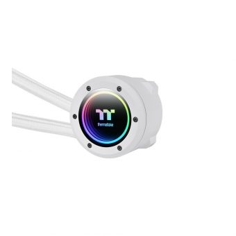 Thermaltake TH280 V2 ARGB Sync Snow Edition AIO Liquid Cooler White CL-W377-PL14SW-A - Image 2