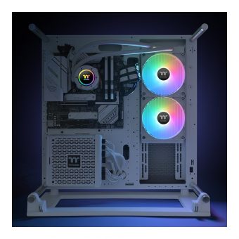 Thermaltake TH280 V2 ARGB Sync Snow Edition AIO Liquid Cooler White CL-W377-PL14SW-A - Image 7