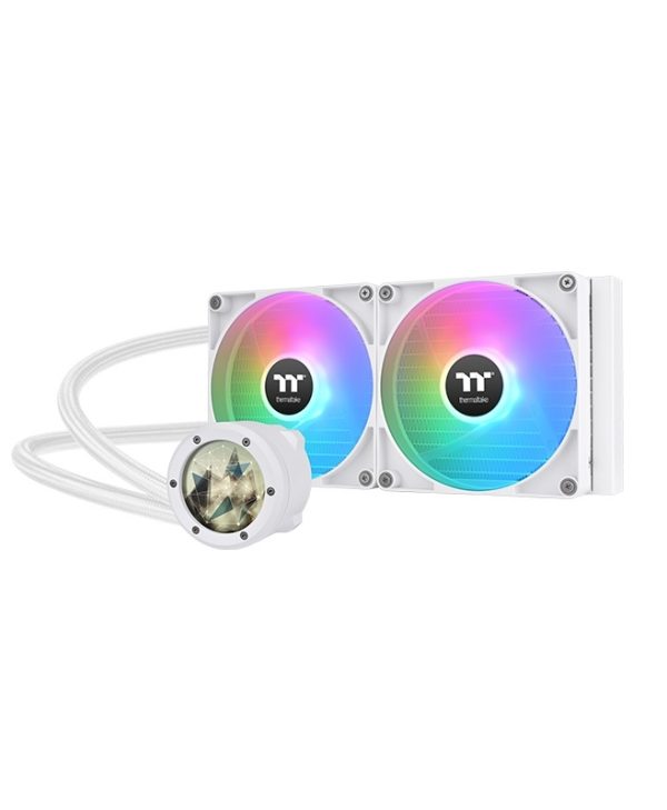Thermaltake TH280 V2 Ultra LCD ARGB Sync Snow Edition AIO Liquid Cooler White CL-W406-PL14SW-A