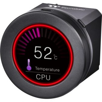 Thermaltake Toughliquid Ultra 280 LCD AIO Liquid Cooler Black CL-W374-PL14BL-A - Image 5