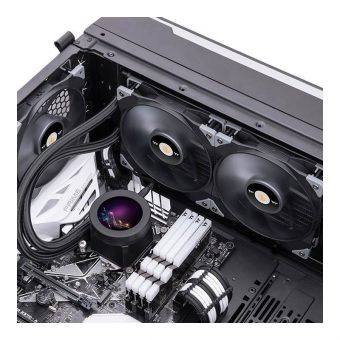 Thermaltake Toughliquid Ultra 280 LCD AIO Liquid Cooler Black CL-W374-PL14BL-A - Image 9