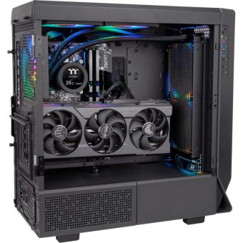Thermaltake Toughliquid Ultra 280 RGB LCD AIO Liquid Cooler Black CL-W371-PL14SW-A - Image 8