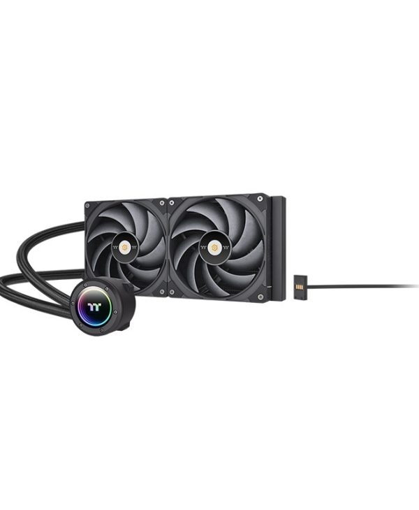 Thermaltake Toughliquid 280 EX Pro ARGB AIO Liquid Cooler Black CL-W419-PL00BL-A