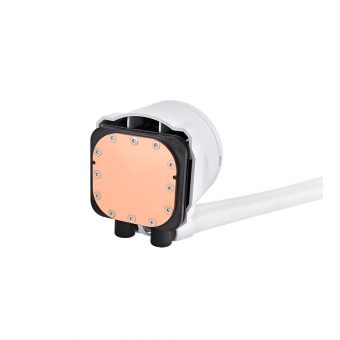 Thermaltake TH240 V2 Ultra EX LCD ARGB Sync Snow Edition AIO Liquid Cooler White CL-W425-PL12SW-A - Image 3