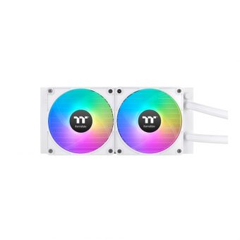 Thermaltake TH240 V2 Ultra EX LCD ARGB Sync Snow Edition AIO Liquid Cooler White CL-W425-PL12SW-A - Image 4