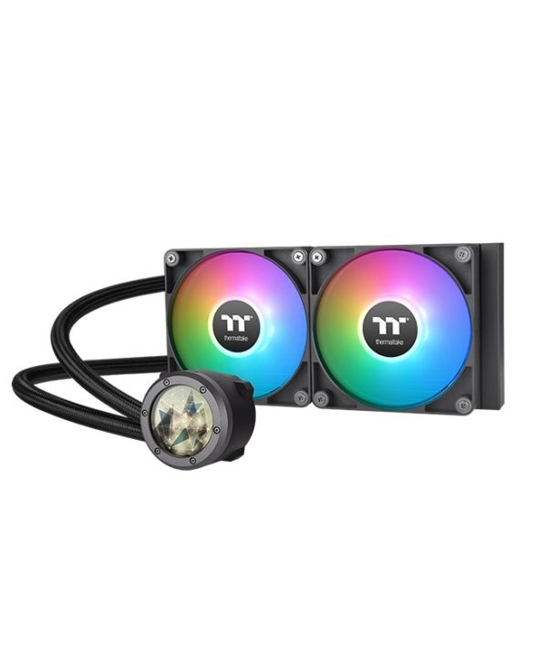 Thermaltake TH240 V2 Ultra LCD ARGB Sync AIO Liquid Cooler Black CL-W383-PL12SW-A