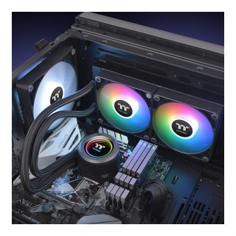 Thermaltake TH240 V2 ARGB Sync AIO Liquid Cooler Black CL-W361-PL12SW-A - Image 6
