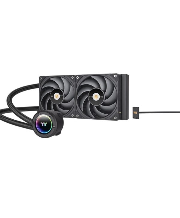 Thermaltake Toughliquid 240 EX Pro ARGB AIO Liquid Cooler Black CL-W418-PL00BL-A