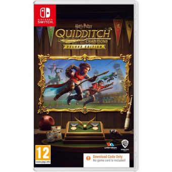 Harry Potter: Quidditch Champions - Deluxe Edition (Code in a Box) – Nintendo Switch