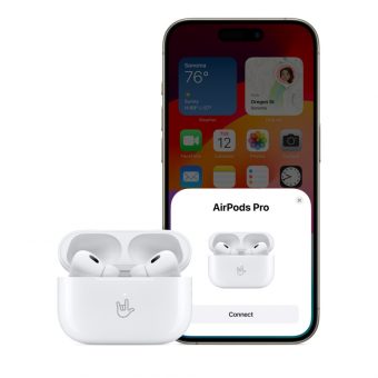 Apple AirPods Pro 2 with MagSafe Charging Case USB-C White MTJV3 - Image 7