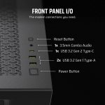 Corsair 3500X Gaming Midi Tower Case Wraparound Tempered Glass Black CC-9011276-WW - Image 8