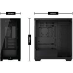 Corsair 3500X Gaming Midi Tower Case Wraparound Tempered Glass Black CC-9011276-WW - Image 11