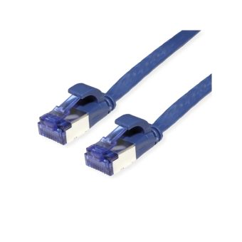 Value U/FTP Patch Cable Cat.6A Class EA Extra-Flat 2m Blue 21.99.2152-40