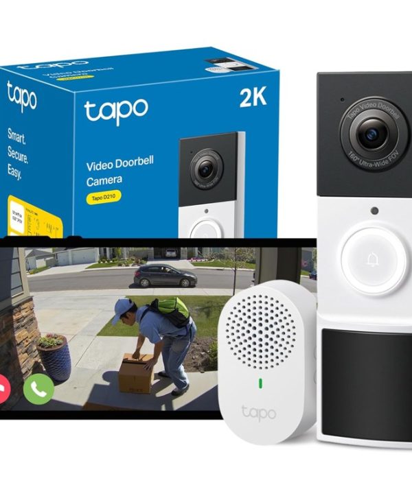 TP-Link Tapo Smart Battery Video Doorbell Tapo D210