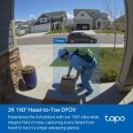 TP-Link Tapo Smart Battery Video Doorbell Tapo D210 - Image 4