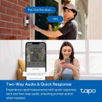 TP-Link Tapo Smart Battery Video Doorbell Tapo D210 - Image 5