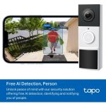 TP-Link Tapo Smart Battery Video Doorbell Tapo D210 - Image 9