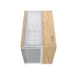 Corsair 2500X Micro ATX Dual Chamber Fully Mesh Paneling PC Case White/Bamboo Wood CC-9011288-WW - Image 4